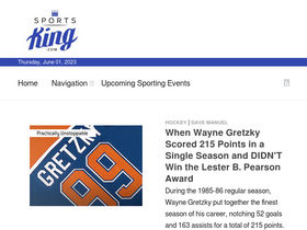 'sports-king.com' screenshot