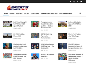 'sportsburnout.com' screenshot
