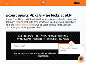 'sportschatplace.com' screenshot