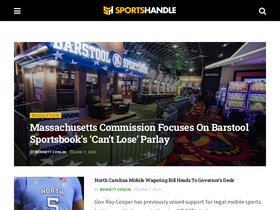 'sportshandle.com' screenshot