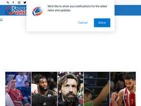 'sportskacentrala.com' screenshot