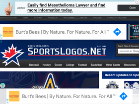 'sportslogos.net' screenshot
