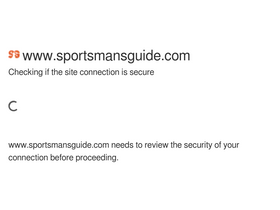 'sportsmansguide.com' screenshot