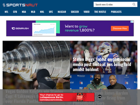 'sportsnaut.com' screenshot