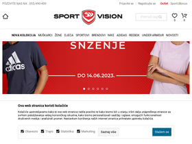 'sportvision.ba' screenshot