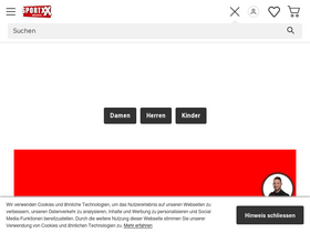 'sportxx.ch' screenshot