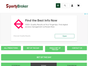 'sportybroker.com' screenshot