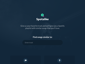 'spotalike.com' screenshot