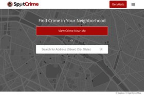 'spotcrime.com' screenshot