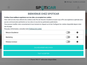 'spoticar.fr' screenshot