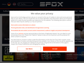 'spox.com' screenshot