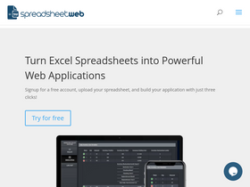 'spreadsheetweb.com' screenshot