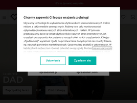 'spreadshirt.pl' screenshot