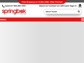 'springbok-puzzles.com' screenshot