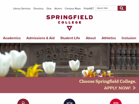 'springfield.edu' screenshot