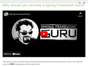 'springframework.guru' screenshot