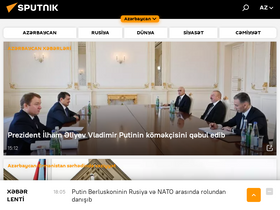 'sputnik.az' screenshot