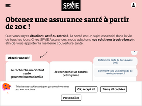 'spvie.com' screenshot