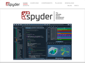 'spyder-ide.org' screenshot