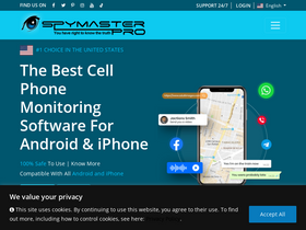 'spymasterpro.com' screenshot