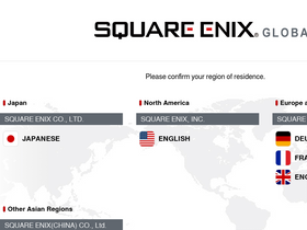 'square-enix.com' screenshot