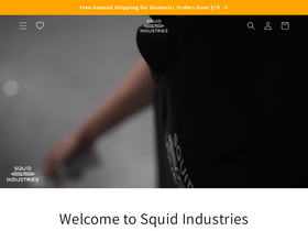 'squidindustries.co' screenshot