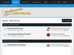 'squier-talk.com' screenshot