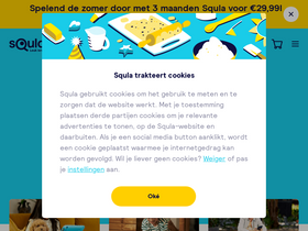 'squla.nl' screenshot
