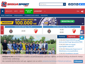 'srbijasport.net' screenshot