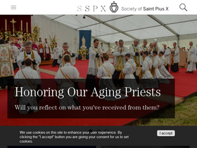 'sspx.org' screenshot