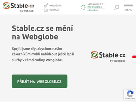 'stable.cz' screenshot