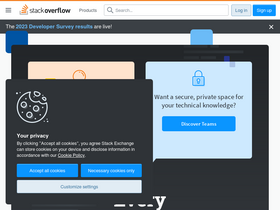 'stackoverflow.com' screenshot