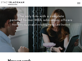 'stacyblackman.com' screenshot
