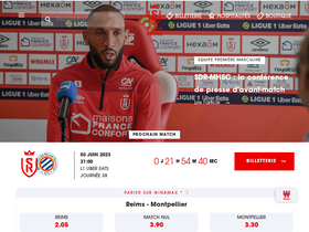 'stade-de-reims.com' screenshot