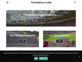 'stadiumguide.com' screenshot
