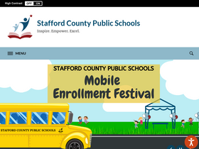 'staffordschools.net' screenshot
