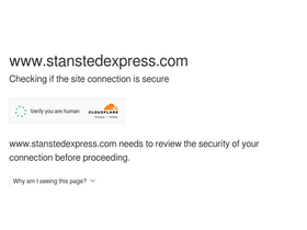 'stanstedexpress.com' screenshot