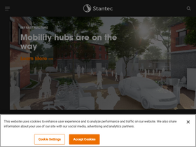 'stantec.com' screenshot