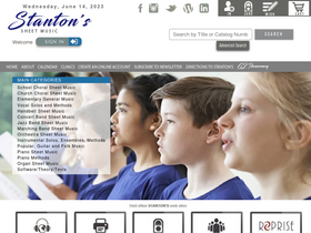 'stantons.com' screenshot