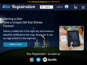 'star-registration.com' screenshot