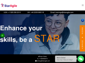 'staragile.com' screenshot