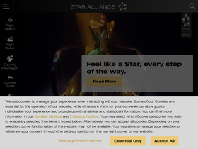 'roundtheworld.staralliance.com' screenshot