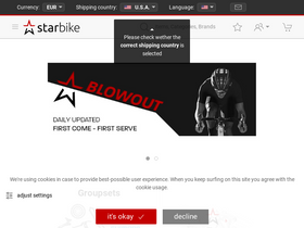 'starbike.com' screenshot