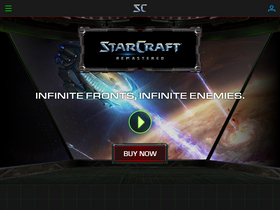 'starcraft.com' screenshot