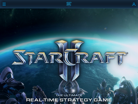 'starcraft2.com' screenshot