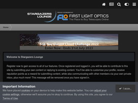 'stargazerslounge.com' screenshot
