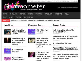 'starmometer.com' screenshot