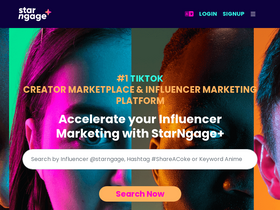 'starngage.com' screenshot
