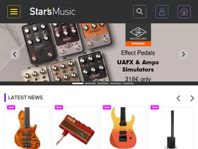 'stars-music.com' screenshot