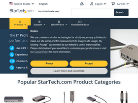 'startech.com' screenshot